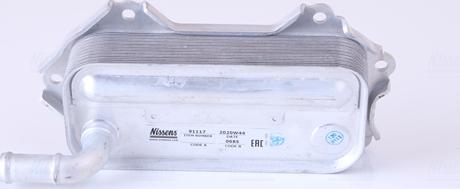 Nissens 91117 - Radiator ulei, ulei motor parts5.com