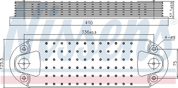 Nissens 91308 - Ölkühler, Motoröl parts5.com