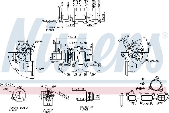 Nissens 93445 - Charger, charging system parts5.com