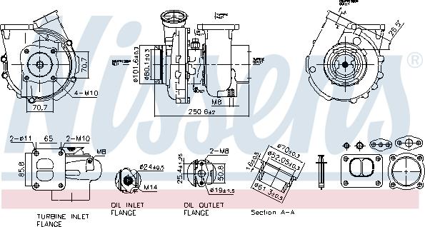 Nissens 93697 - Kompressor,ülelaadimine parts5.com