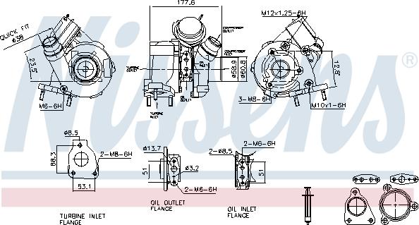 Nissens 93627 - Kompresor, prehranjivač parts5.com