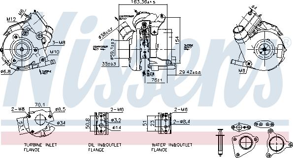 Nissens 93830 - Kompresor, prehranjivač parts5.com