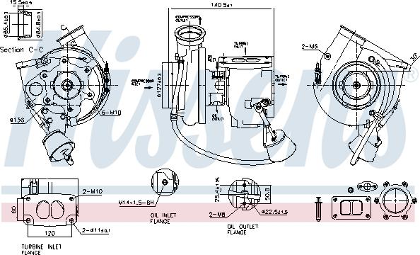 Nissens 93297 - Compresor,sistem de supraalimentare parts5.com