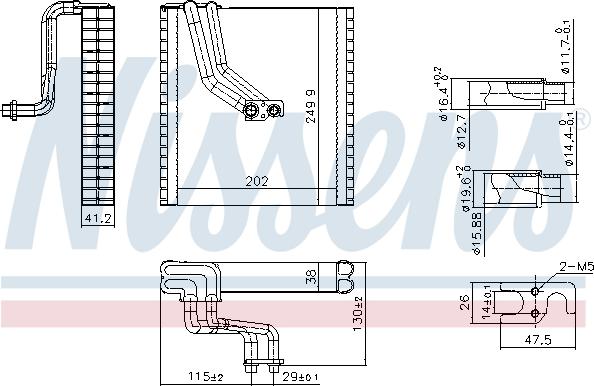 Nissens 92369 - Evaporator,aer conditionat parts5.com