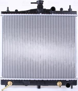 Nissens 68700A - Radiator, racire motor parts5.com