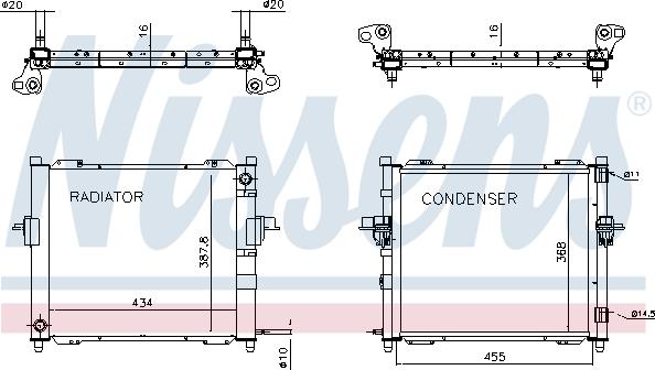 Nissens 637635 - Modul racire parts5.com