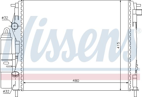 Nissens 63773 - Modul racire parts5.com