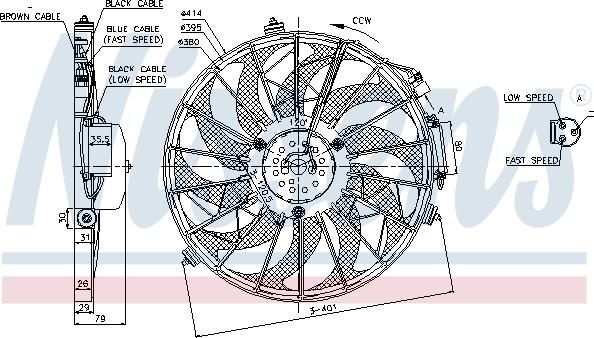 Nissens 85648 - Fan, radiator parts5.com
