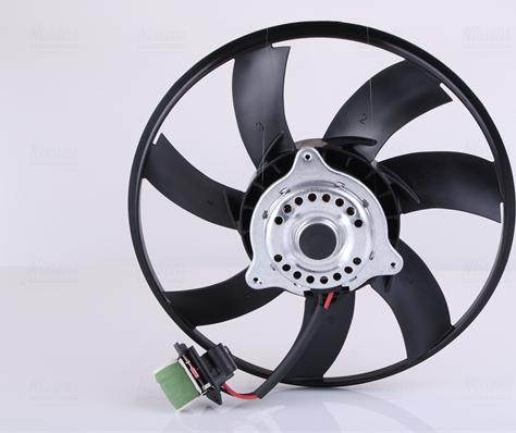 Nissens 850062 - Ventilátor chladenia motora parts5.com