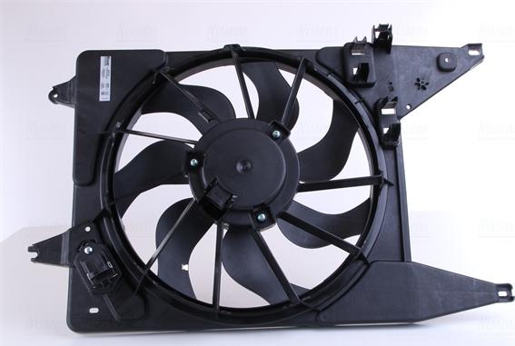 Nissens 85710 - Ventilátor chladenia motora parts5.com