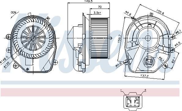 Nissens 87030 - Salongipuhur parts5.com