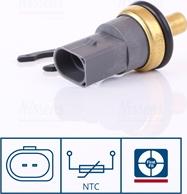 Nissens 207082 - Sensor, coolant temperature parts5.com