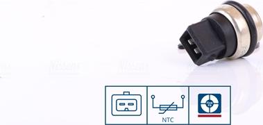 Nissens 207032 - Sensor, temperatura del refrigerante parts5.com