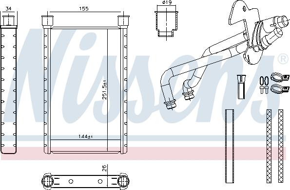 Nissens 707282 - Isıtma sistemi parts5.com