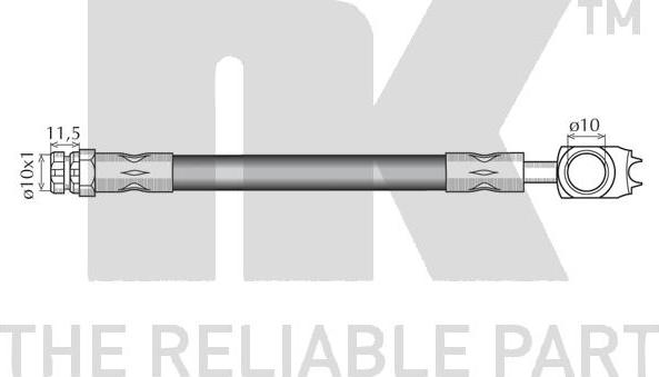 NK 8547155 - Fékcső parts5.com