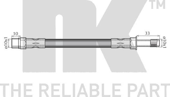 NK 854757 - Furtun frana parts5.com