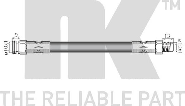 NK 852398 - Furtun frana parts5.com