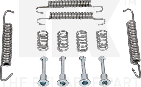 NK 7915621 - Tartozékkészlet, rögzítőfék pofa parts5.com