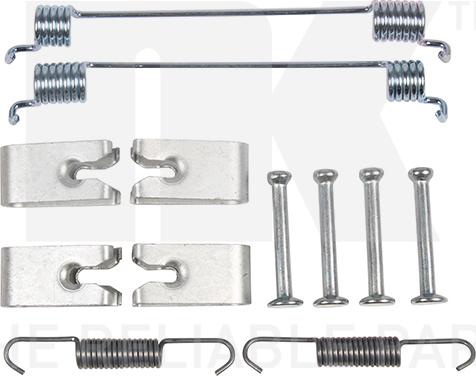 NK 7923866 - Tartozékkészlet, fékpofa parts5.com