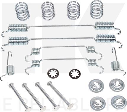 NK 7923740 - Kompletni pribor, zavorne celjusti rocne zavore parts5.com