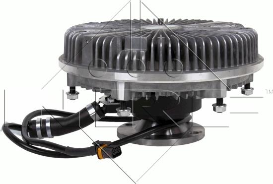 NRF 49001 - Clutch, radiator fan parts5.com