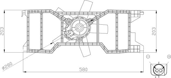 NRF 47944 - Ventilador, refrigeración del motor parts5.com