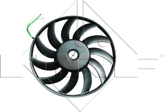 NRF 47420 - Fan, radiator parts5.com