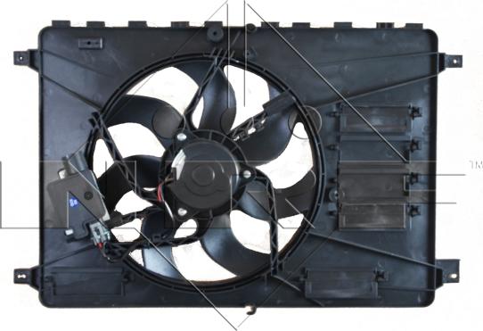 NRF 47593 - Ventilátor, motorhűtés parts5.com