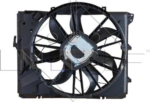 NRF 47586 - Fan, radiator parts5.com