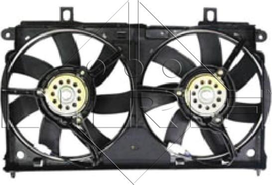 NRF 47048 - Fan, radiator parts5.com