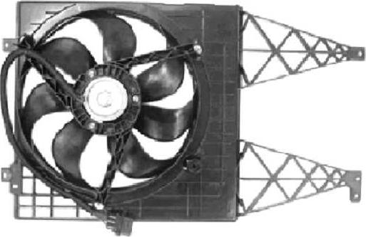 NRF 47056 - Fan, radiator parts5.com