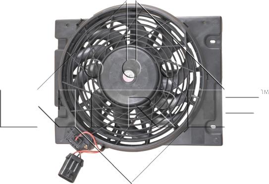 NRF 47010 - Ventilator, radiator parts5.com