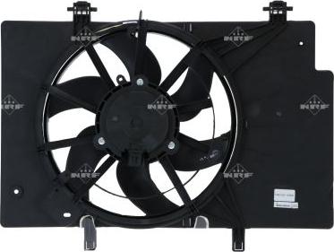 NRF 47891 - Fan, radiator parts5.com