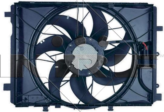 NRF 47848 - Fan, motor soğutması parts5.com