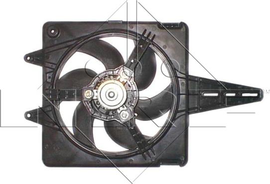 NRF 47820 - Fan, radiator parts5.com