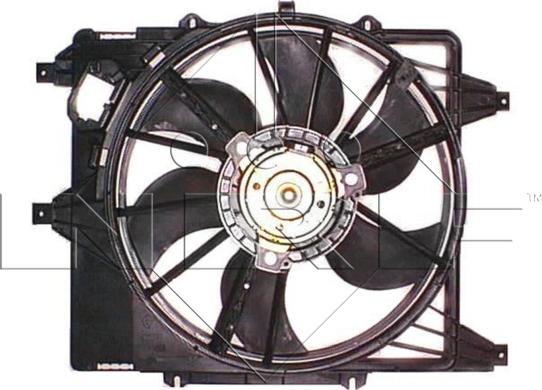 NRF 47361 - Fan, radiator parts5.com