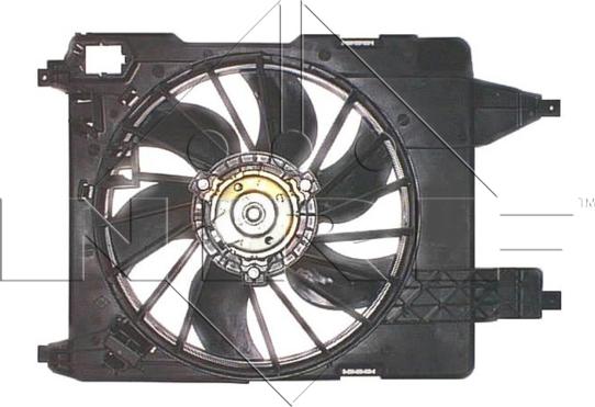 NRF 47368 - Fan, radiator parts5.com