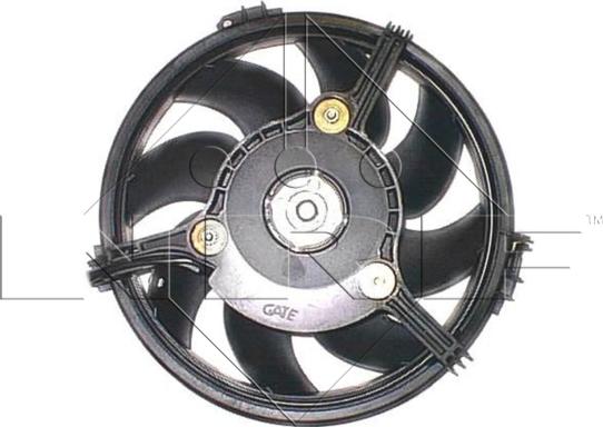 NRF 47385 - Ventilátor chladenia motora parts5.com