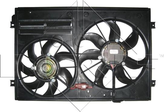 NRF 47387 - Ventilátor chladenia motora parts5.com