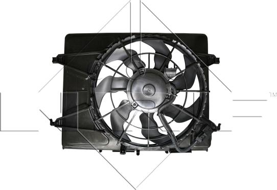 NRF  47284 - Ventilator, hlajenje motorja parts5.com