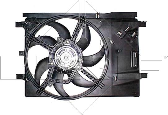 NRF 47236 - Ventilator, radiator parts5.com