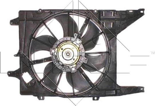 NRF 47225 - Ventilátor chladenia motora parts5.com