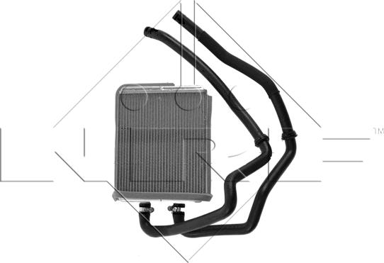 NRF 54218 - Hőcserélő, belső tér fűtés parts5.com