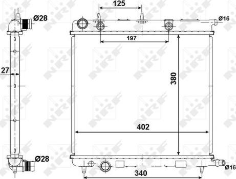 NRF 50439 - Radiator, racire motor parts5.com