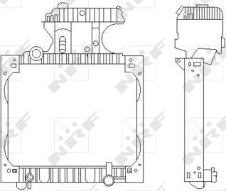 NRF 50589 - Радиатор, охлаждане на двигателя parts5.com