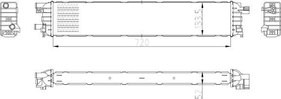 NRF 50037 - Radiator, engine cooling parts5.com