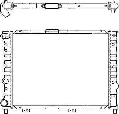 NRF 58114 - Radiator, racire motor parts5.com