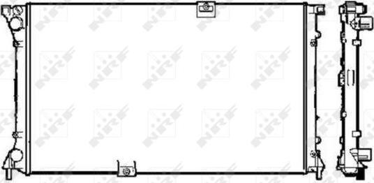 NRF 58330 - Radiateur, refroidissement du moteur parts5.com