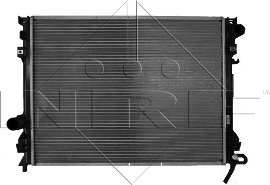 NRF 53928 - Hűtő, motorhűtés parts5.com