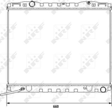 NRF 53365 - Radiator, racire motor parts5.com